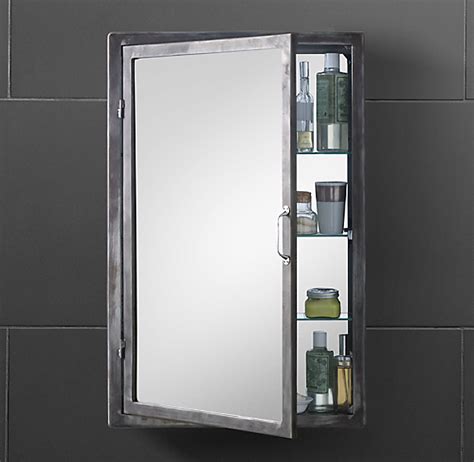 pharmacy wall mount medicine cabinet burnished steel|PHARMACY BATH COLLECTION .